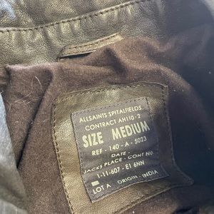 Men’s leather jacket